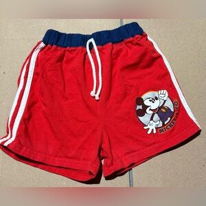 Disney Vintage Boys 10/12 Mickey & Co Shorts GUC